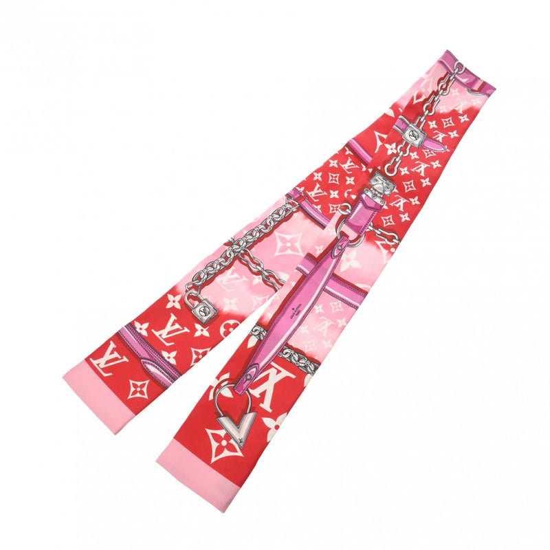 ルイヴィトンバンドーモノグラム コンフィテンシャル ピンク/レッド