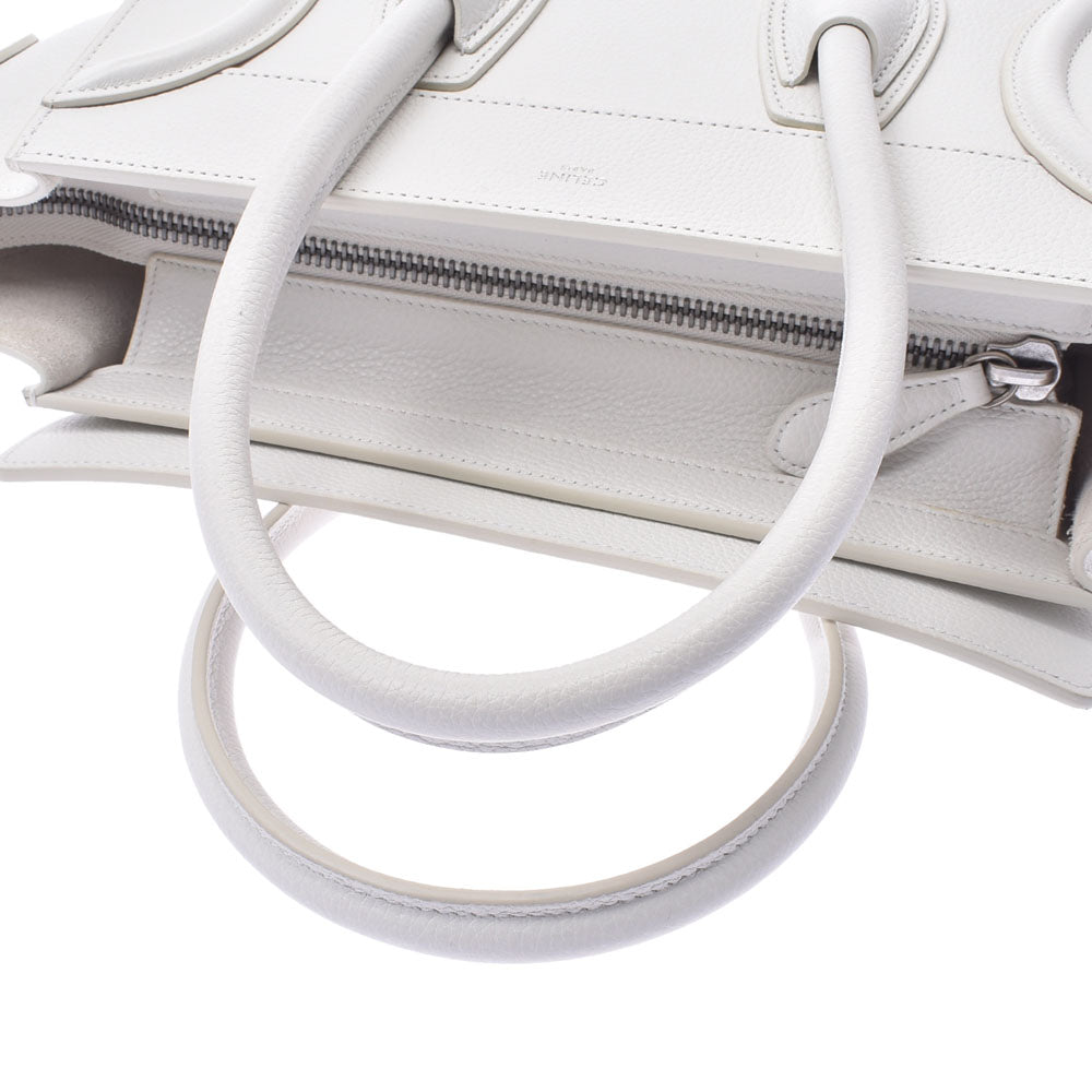 セリーヌラゲージ マイクロショッパー 白 レディース ハンドバッグ