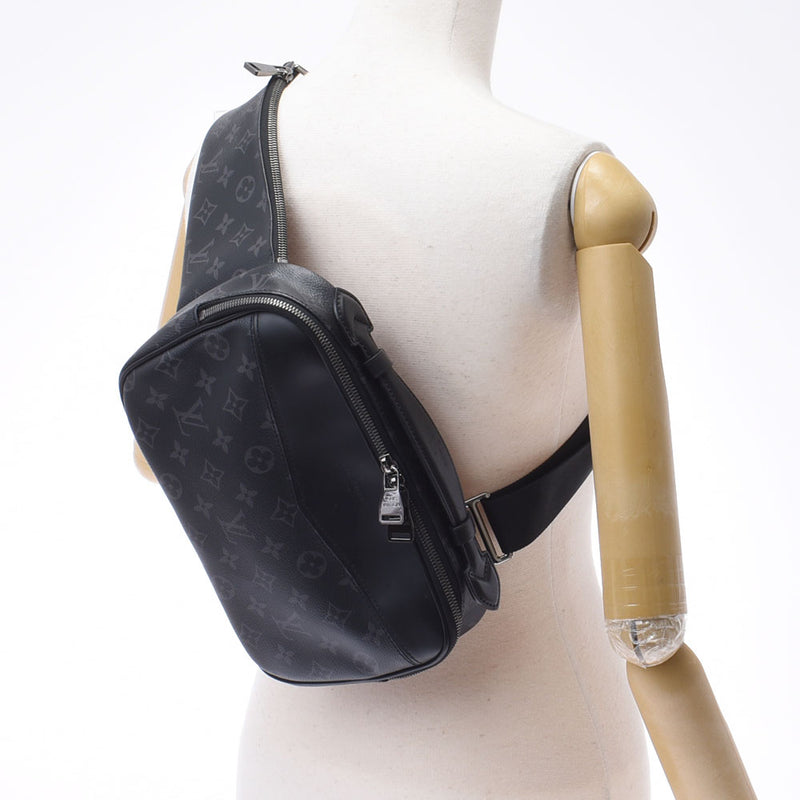 ルイヴィトンエクリプス バムバック 14145 黒/グレー メンズ