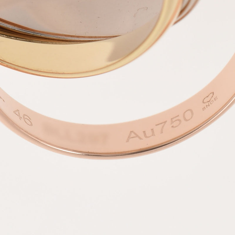 カルティエトリニティ #46 旧型 レディース リング・指輪 6号 CARTIER