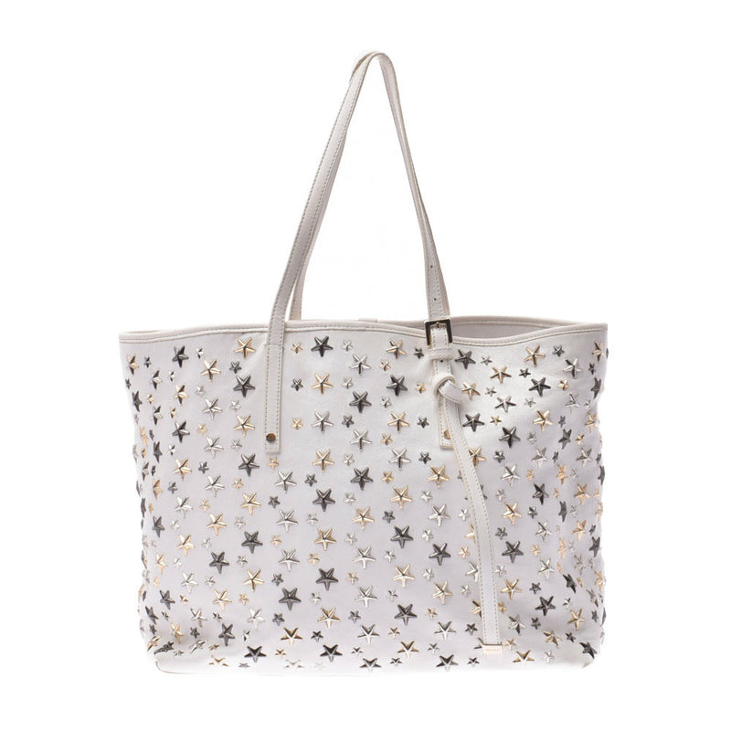 Jimmy Chousha M Star Studs White Multi Studs Unisex Tote Bag JIMMY
