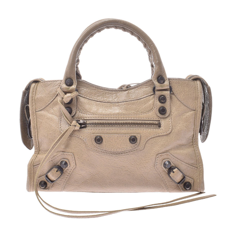 バレンシアガミニシティ ベージュ系 レディース 2WAYバッグ BALENCIAGA