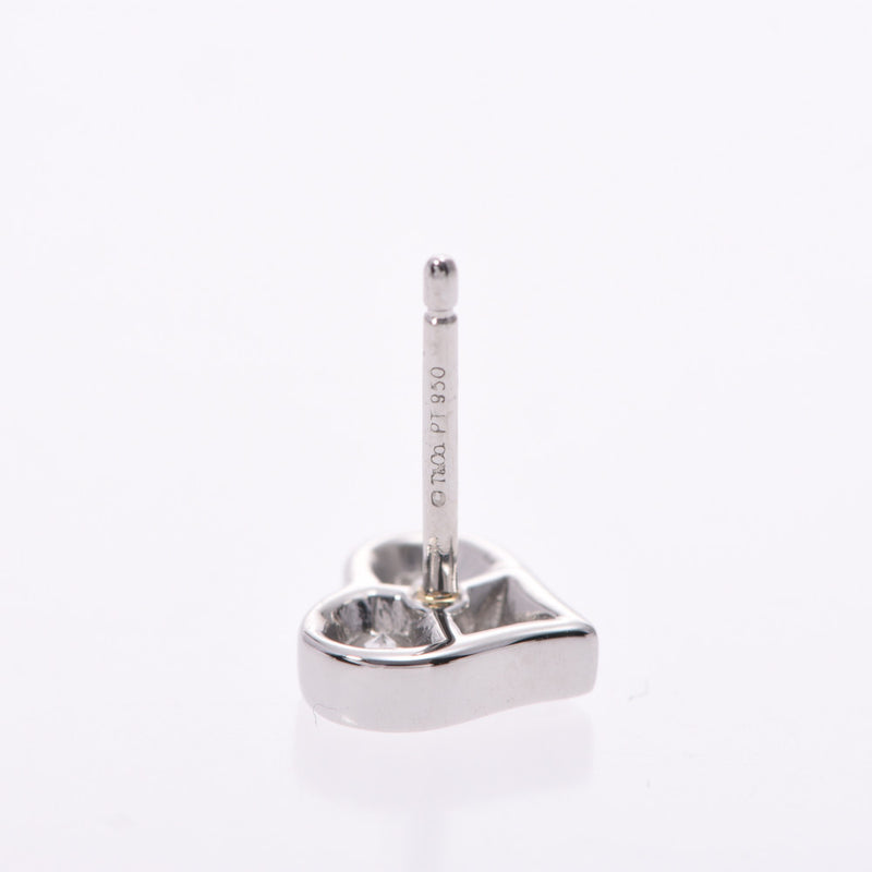 ティファニーセンチメンタルハート レディース Pt950プラチナ ピアス