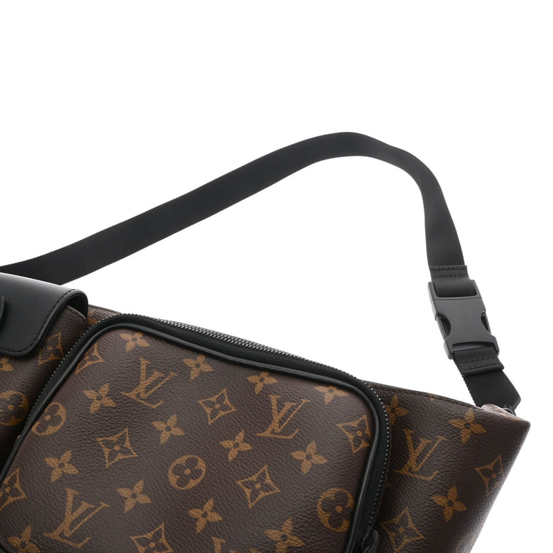 超美品 ルイヴィトン クリストファーバムバッグ モノグラムマカサー メンズ