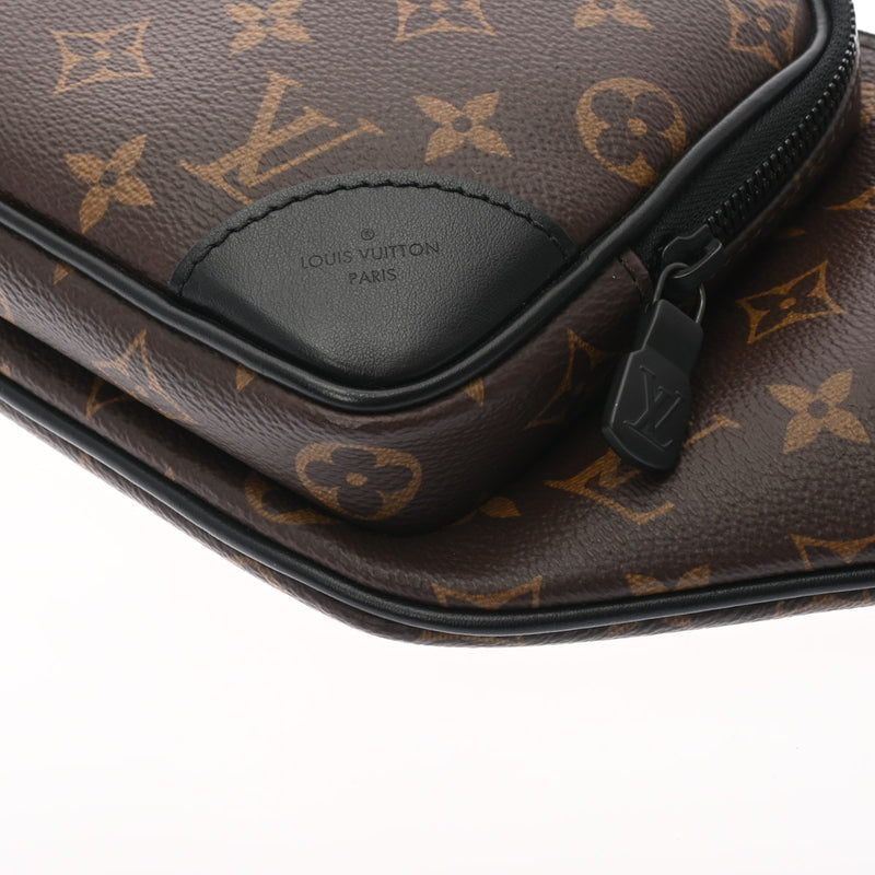 ルイヴィトンマカサー クリストファー バムバッグ 14145 ブラウン