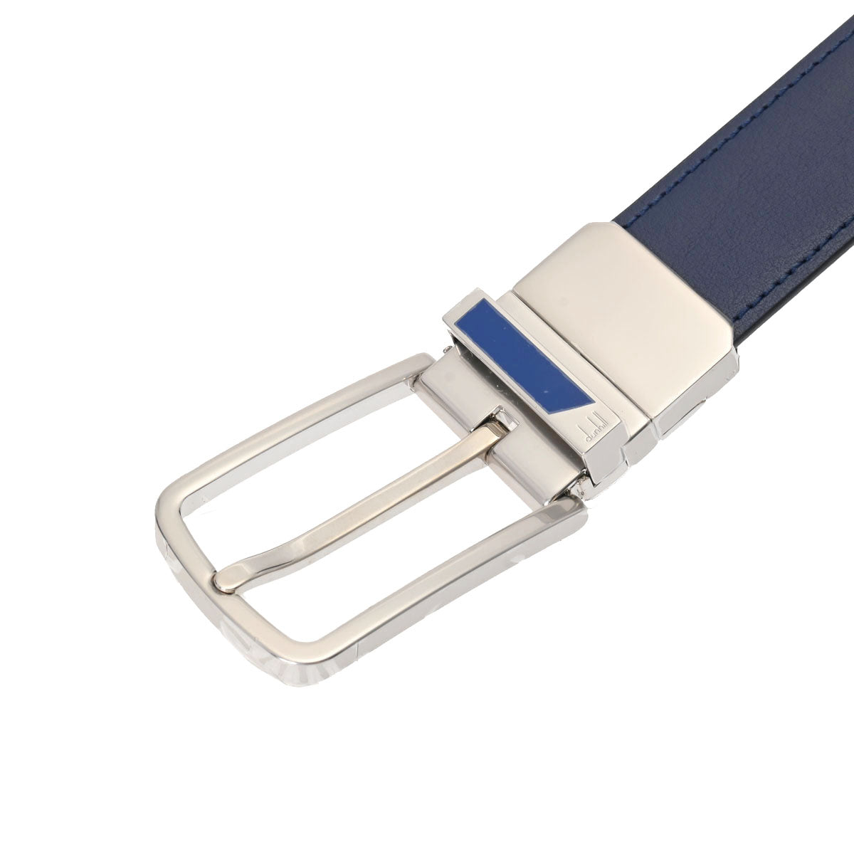 ダンヒルサッカー日本代表コラボ ネイビー/黒 シルバー金具 メンズ