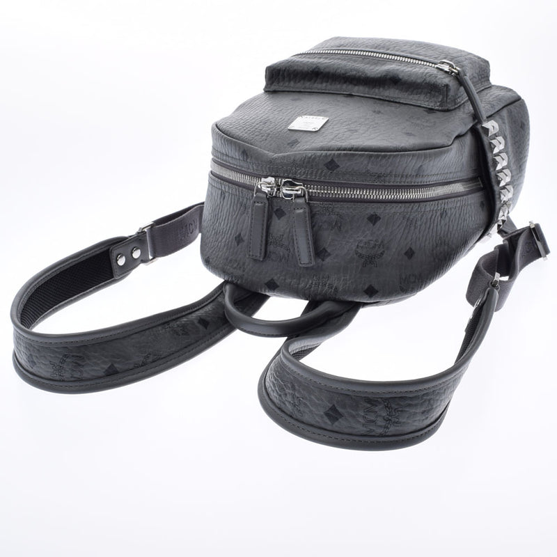 エムシーエムバックパック スタッズ グレー レディース レザー