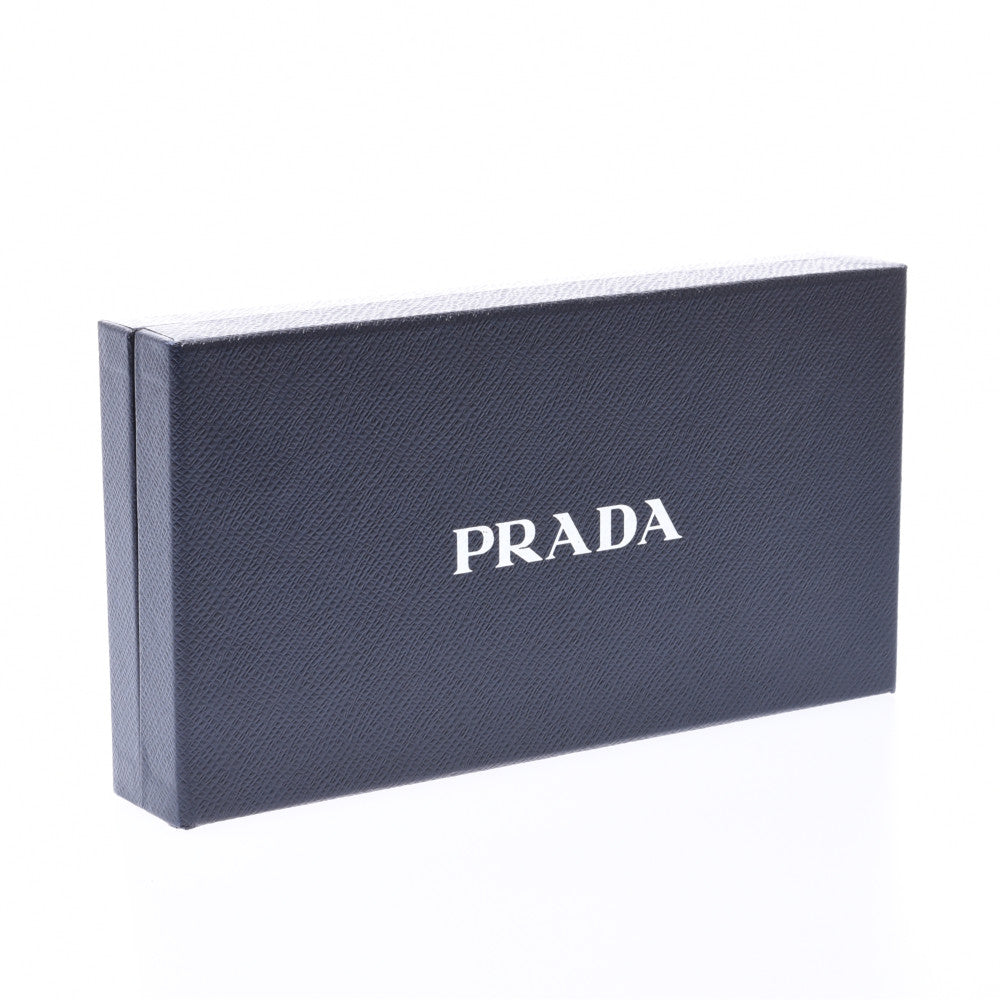 プラダL時ファスナー ビアンコ（白） レディース 長財布 1ML035 PRADA
