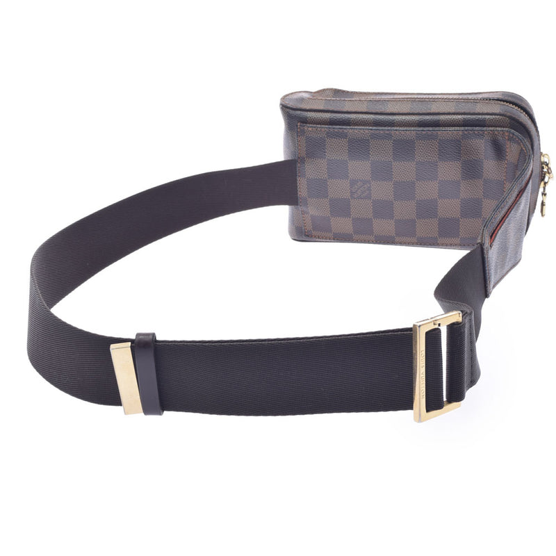 ルイヴィトンジェロニモス 旧型 14137 ブラウン メンズ ダミエ