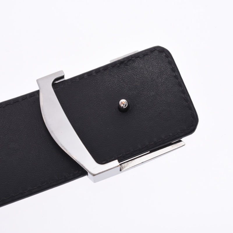 ルイヴィトンサンチュール イニシアル サイズ95cm ブラウン シルバー