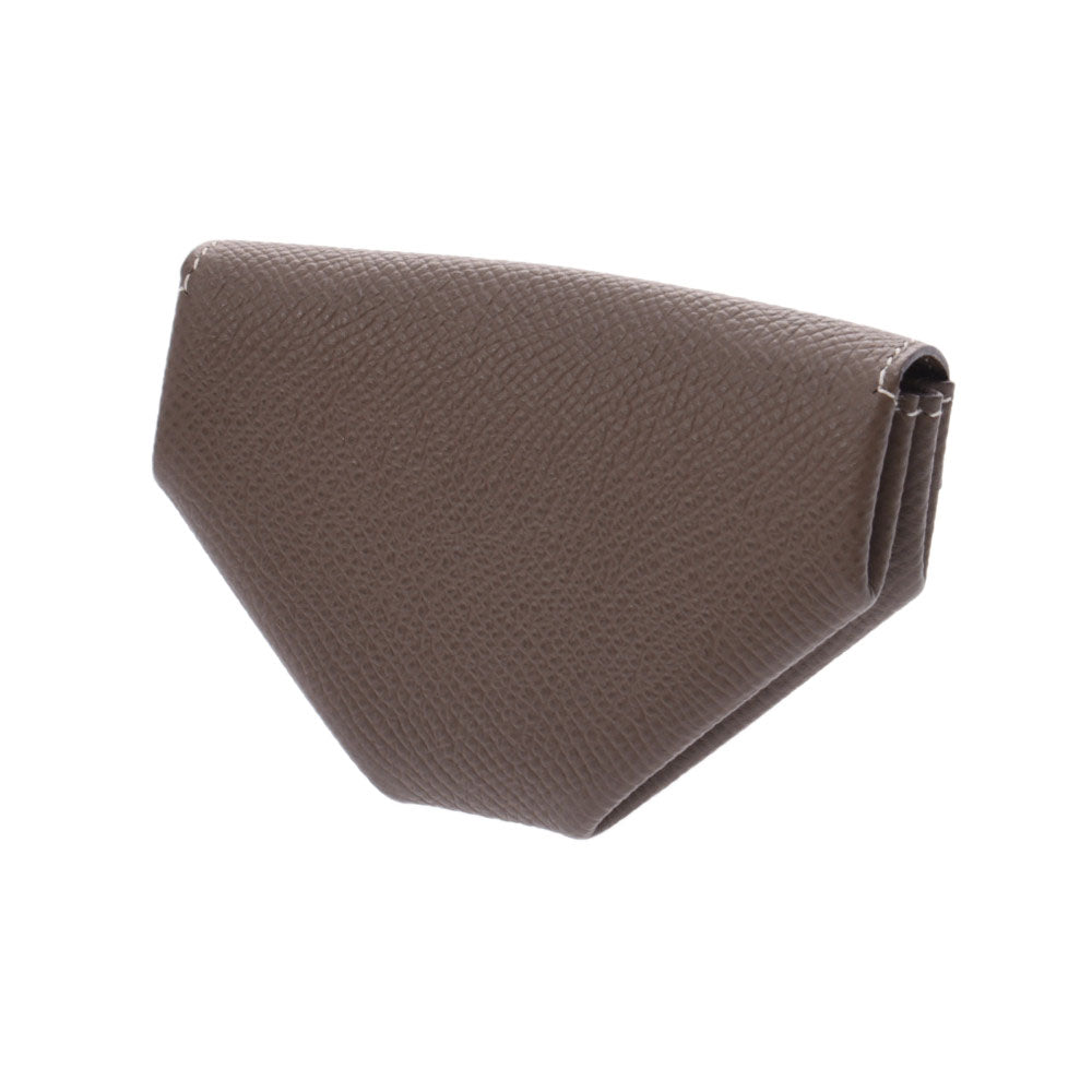 エルメスルヴァンキャトル 小銭入れ エトゥープ SV金具 A刻印(2017年頃