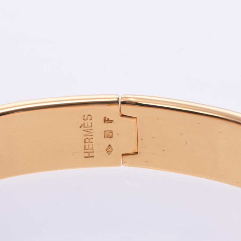 エルメスクリックアッシュ バングル オレンジ レディース ブレスレット