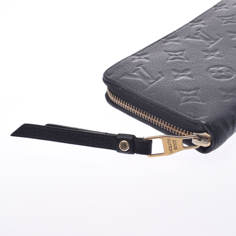 ルイヴィトンアンプラント ジッピーウォレット 旧型 14145 ノワール(黒