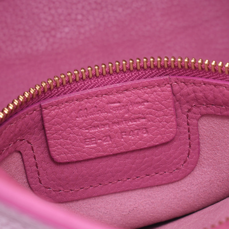 フェラガモエイミー 2WAYバッグ ピンク レディース トートバッグ