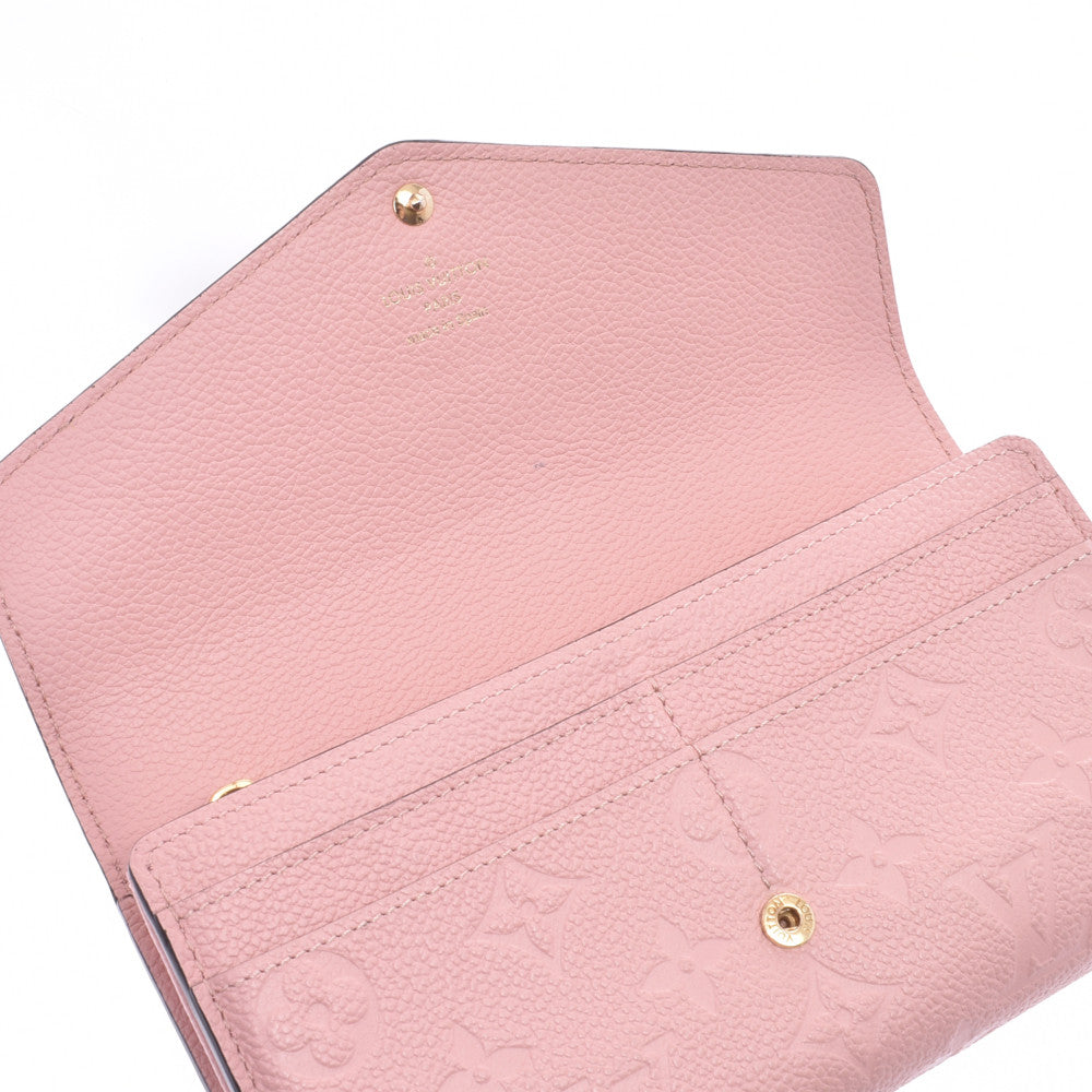 ルイヴィトンアンプラント ポルトフォイユサラ 14145 ローズ