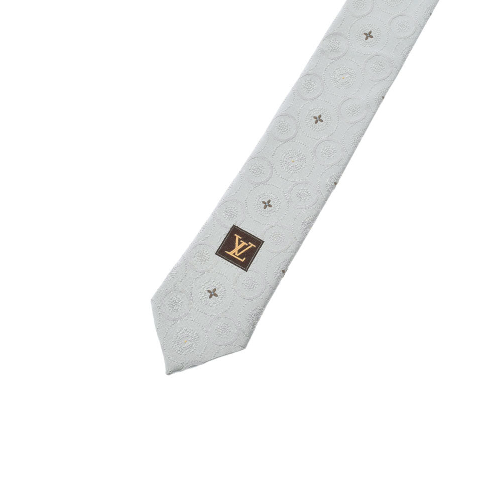 ルイヴィトン シルバー メンズ ネクタイ LOUIS VUITTON 中古 – 銀蔵
