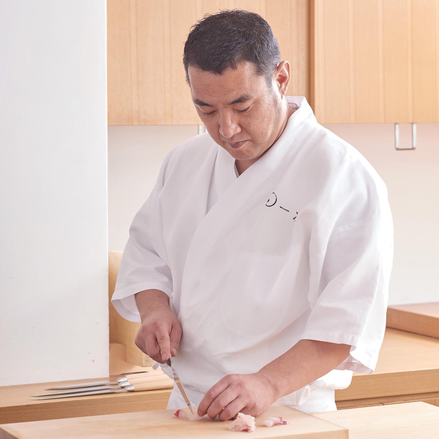 橋本幹造 両刃包丁 片鎬出刃【eGift】|デジタルギフト・ソーシャル