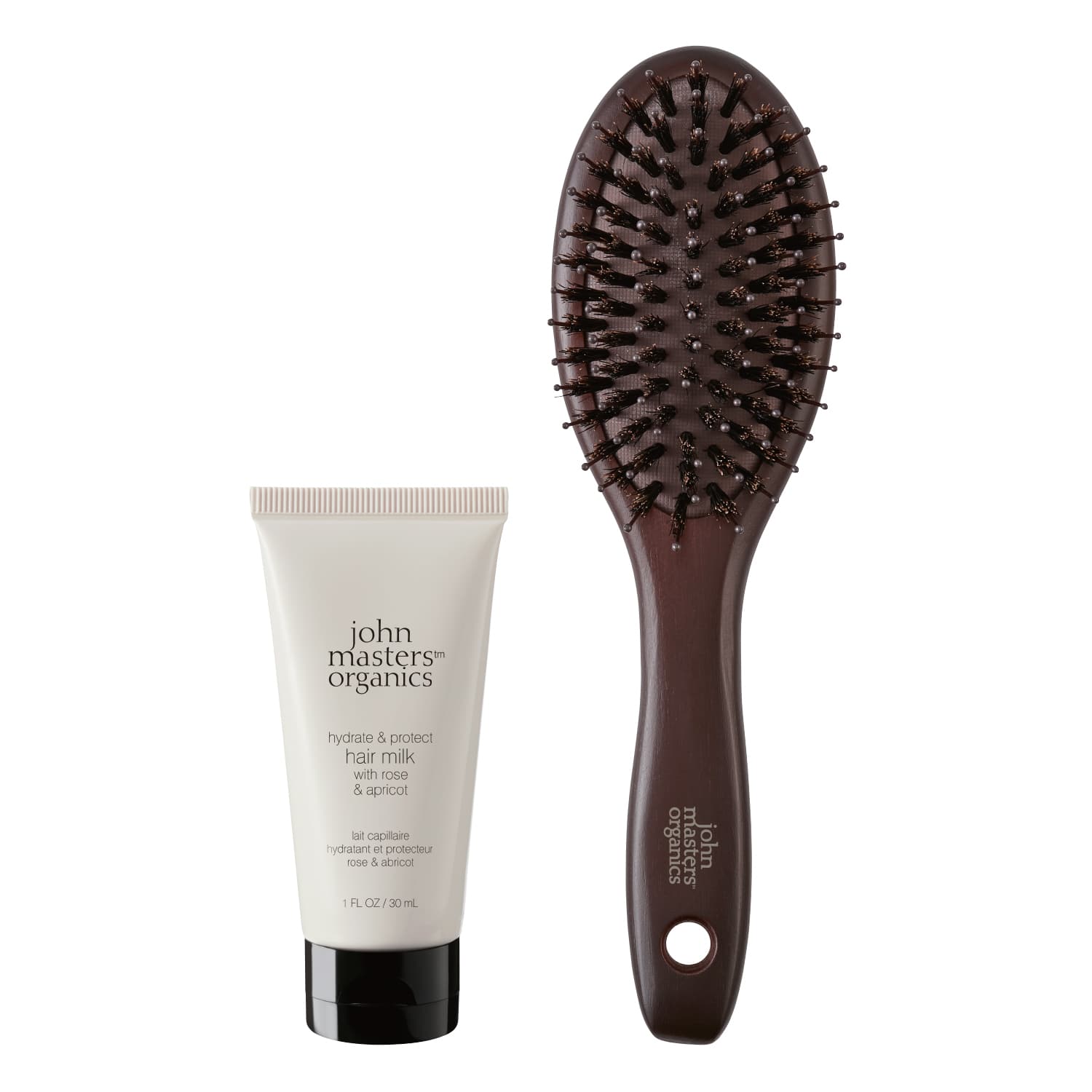 ジョンマスターオーガニック ブラシ＆ヘアミルクセット【eGift