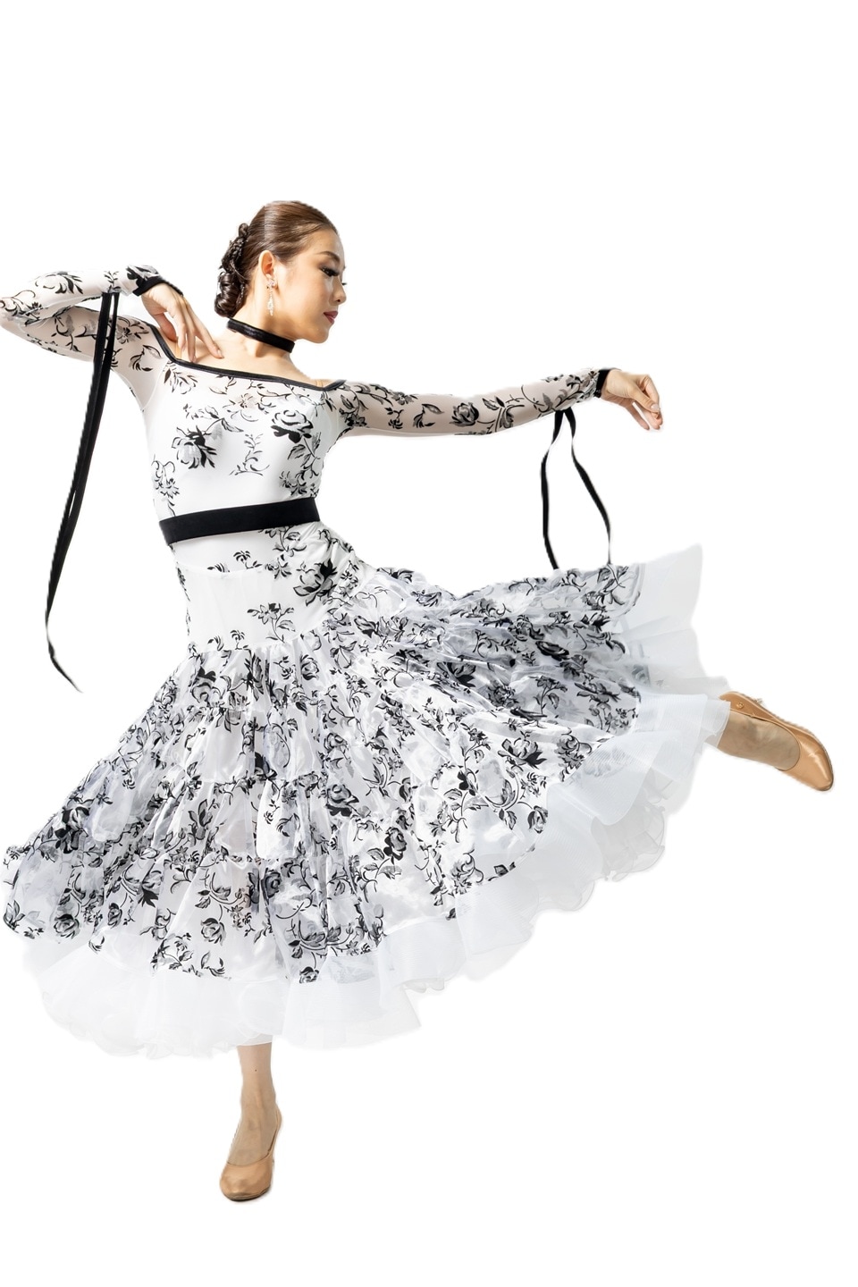 タカダンス スタンダードドレス 3S-00154B ｜社交ダンス スタンダード