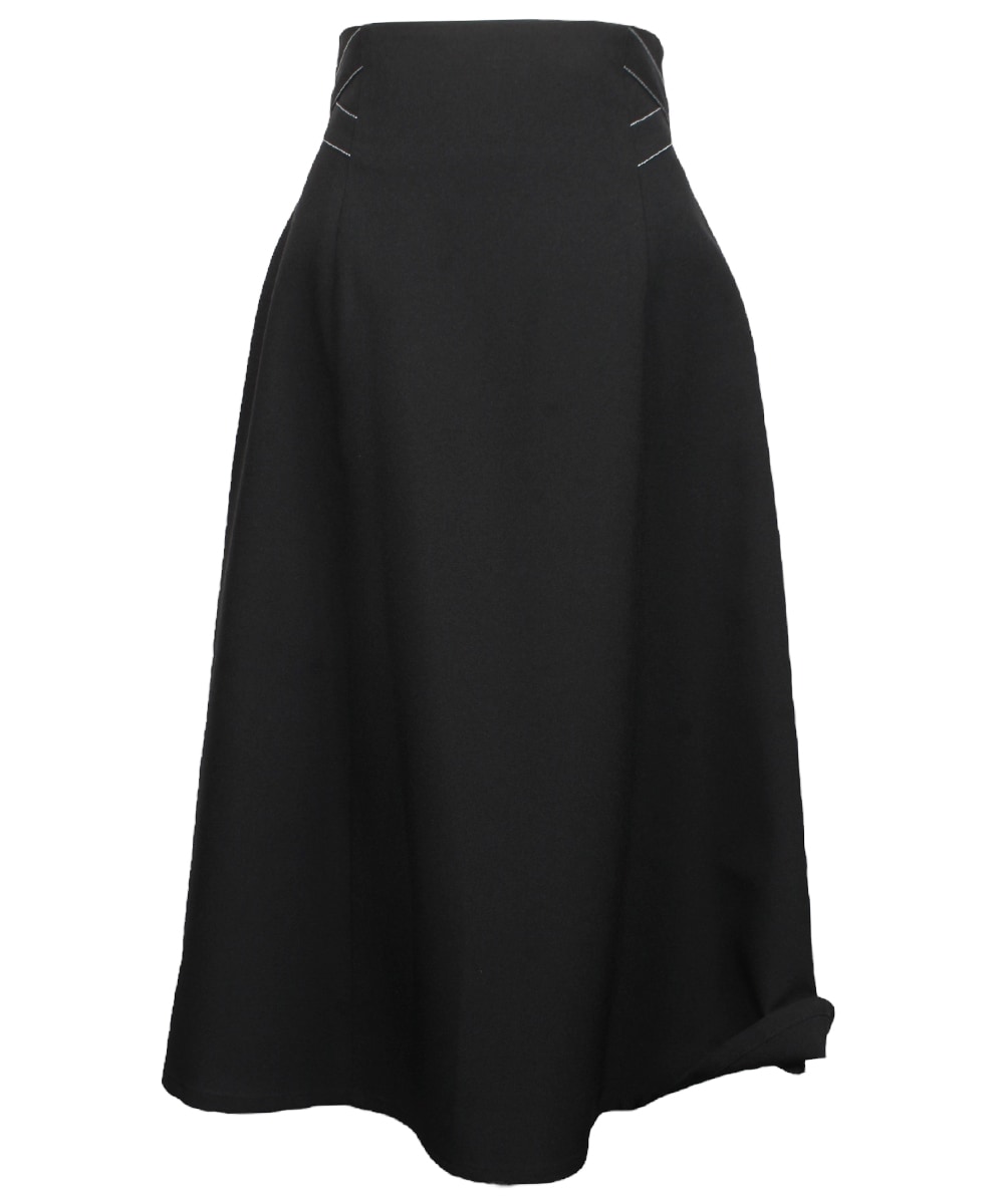 SALE】サイドクロスフレアスカート - 12Twelve Agenda(トゥエルブ