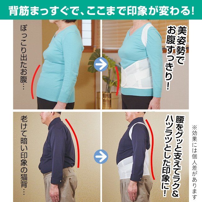 NEW背筋補正ベルト LL・3L 1枚【通常】｜nihonchokuhan(日本直販)通販