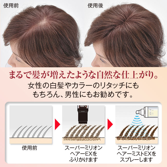 スーパーミリオンヘアーEX 単品 【通常】｜nihonchokuhan(日本直販