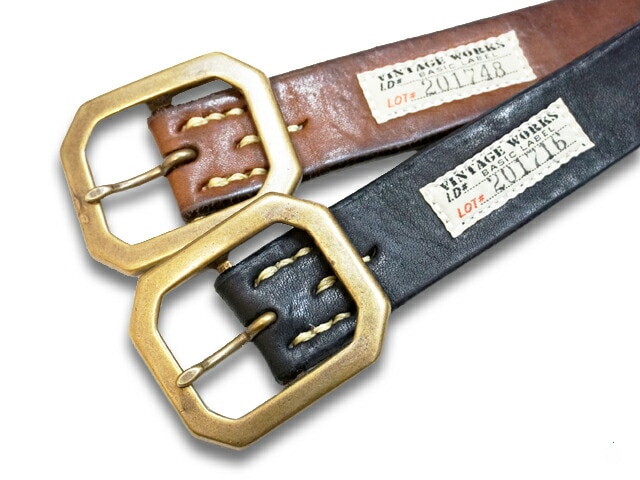 全2色【Vintage Works/ヴィンテージワークス】「Narrow Benz Belt”5726