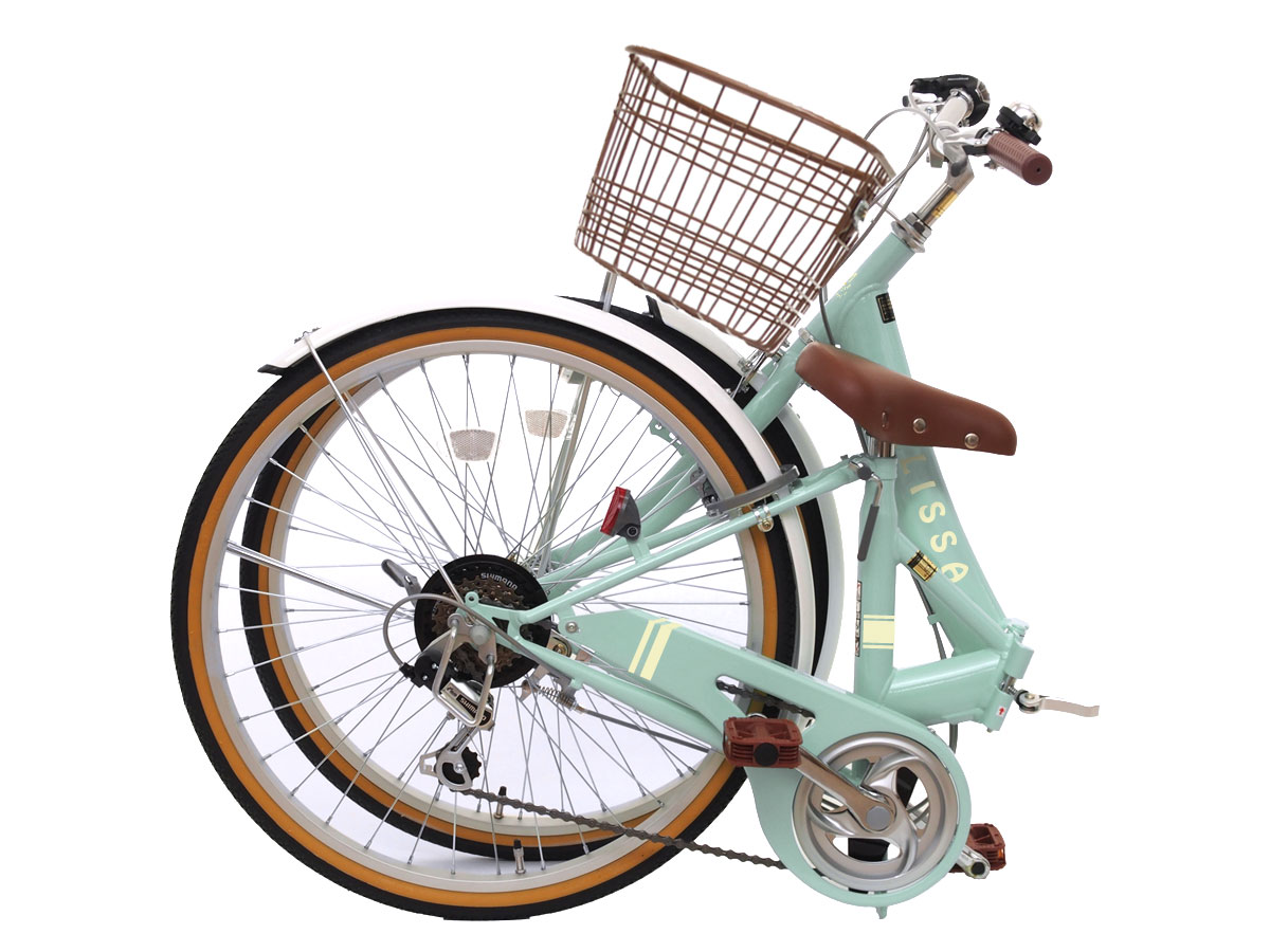 折りたたみ 子ども用自転車 22インチ 24インチ カゴ付 サイクリング