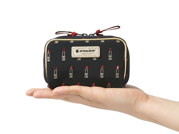 オンライン限定 マイクロ・マルチユースポーチ ヴァリアント・ルージュ