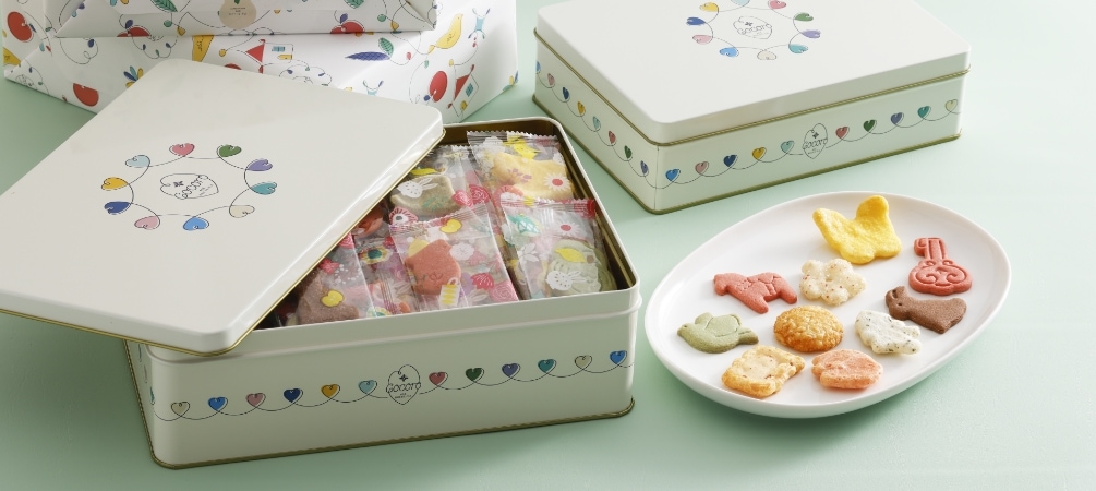 agemochi Cocoro,irodori Cocoroギフト缶 | 麻布十番 あげもち屋