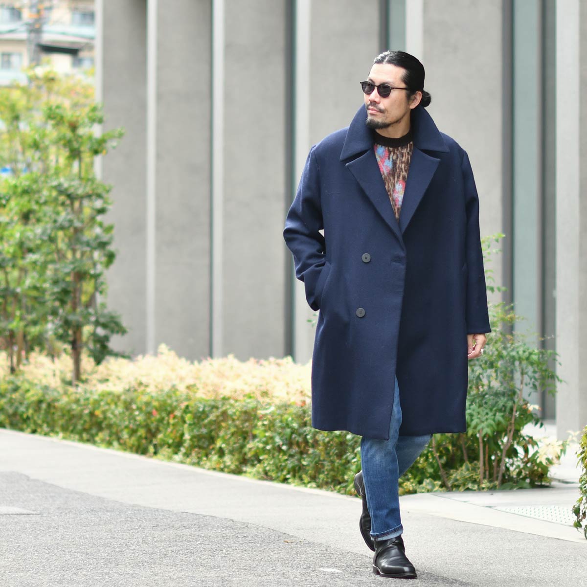 FINAL SALE】DOPPIAA【ドッピアアー】セミダブルコート AANTIMO X8800B