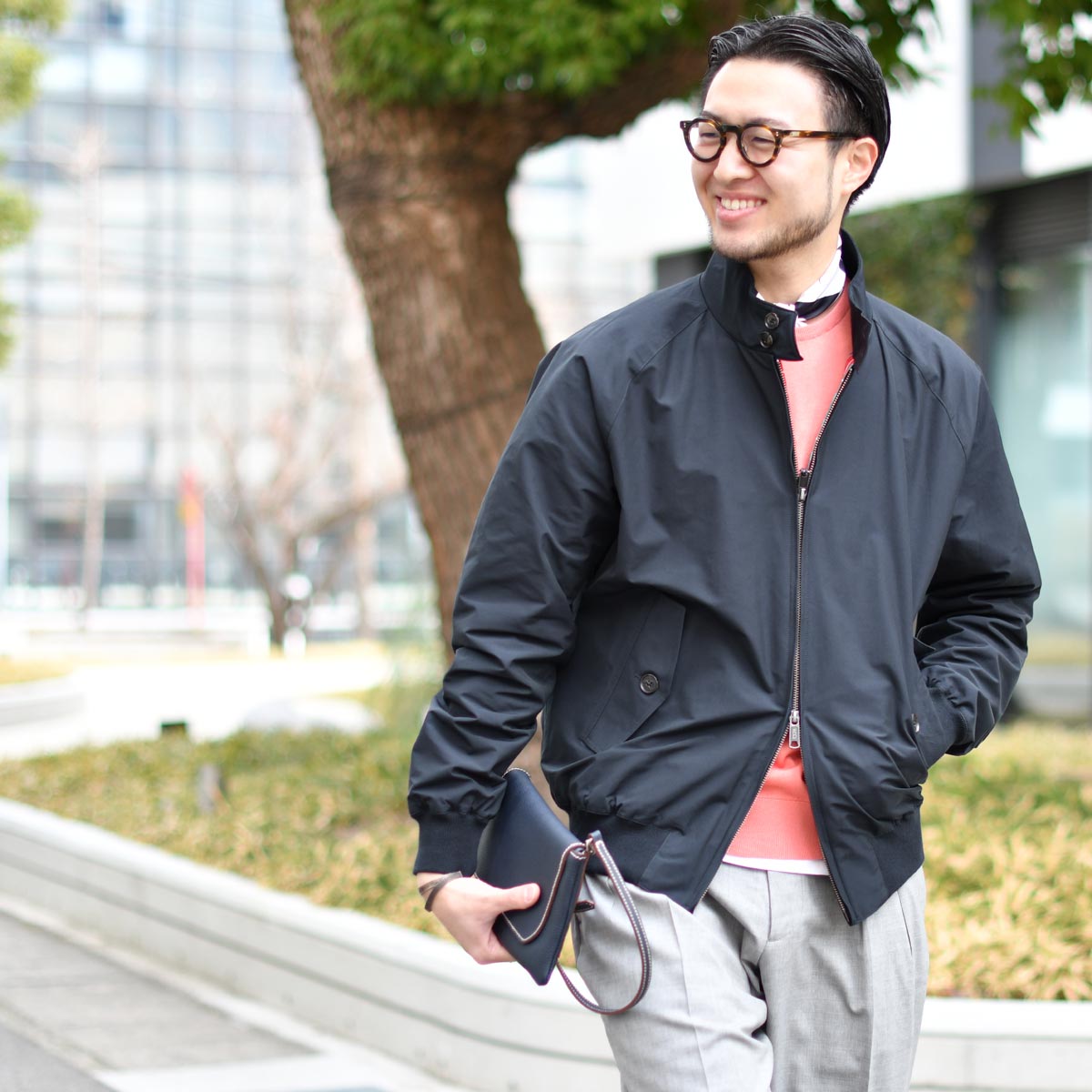 BARACUTA【バラクータ】G9 ORIGINAL BRCPS0001 300 DARK NAVY コットン