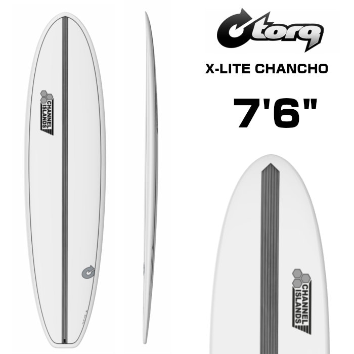 ☆TORQ Surfboard トルクサーフボード X-LITE CHANCHO 7'6” チャンチョ