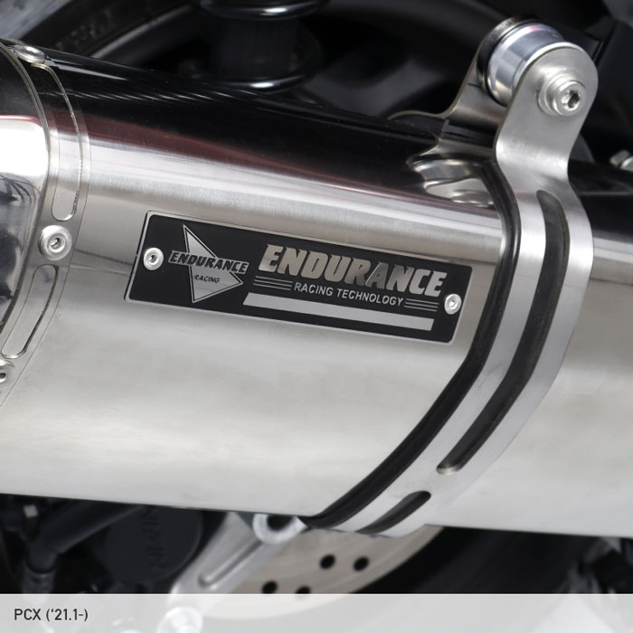 PCX JK05 R2マフラー ステンレス | エンデュランス パーツカタログ