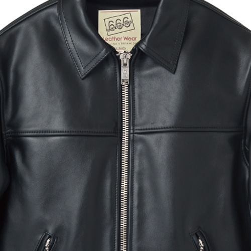 LJM-9TF タイトフィット センタージップ ライダースジャケット｜『666