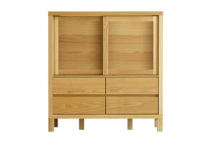 CANO 85カップボード オーク