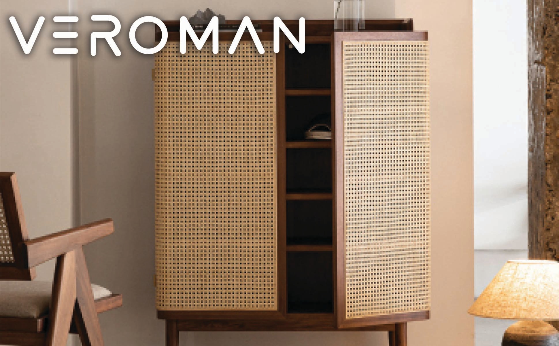 VeroMan ラタン収納ラック ラタン収納 ラタン編み 藤収納ラック ベッド