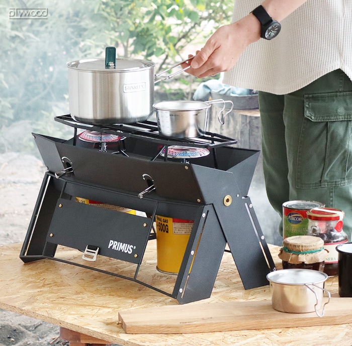 イワタニプリムス キャンプファイア ツーバーナーケース IWATANI