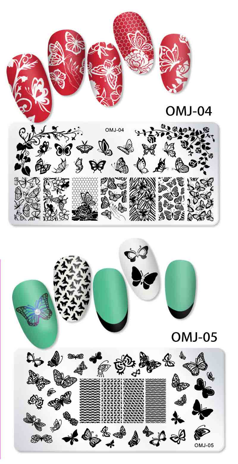 お得 スタンピングネイルプレート 12点セットスタンピングネイル