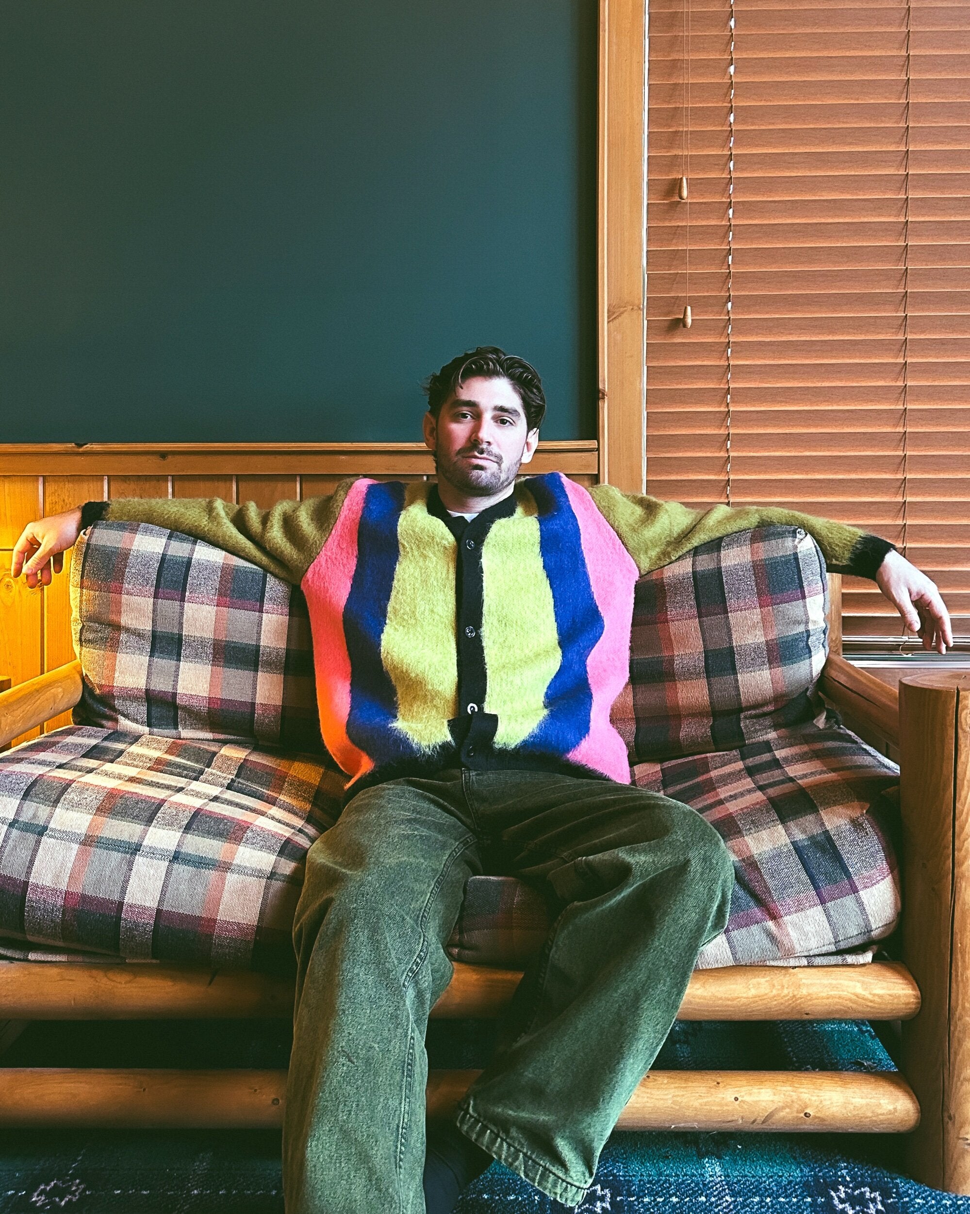 Striped Mohair Cardigan – GOOD DAYS