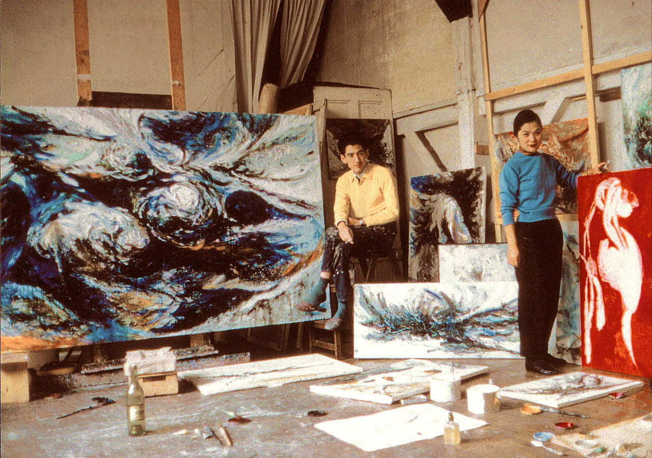 終戦後パリ留学、堂本尚郎との結婚。困難な時代を生きた画家・毛利眞美