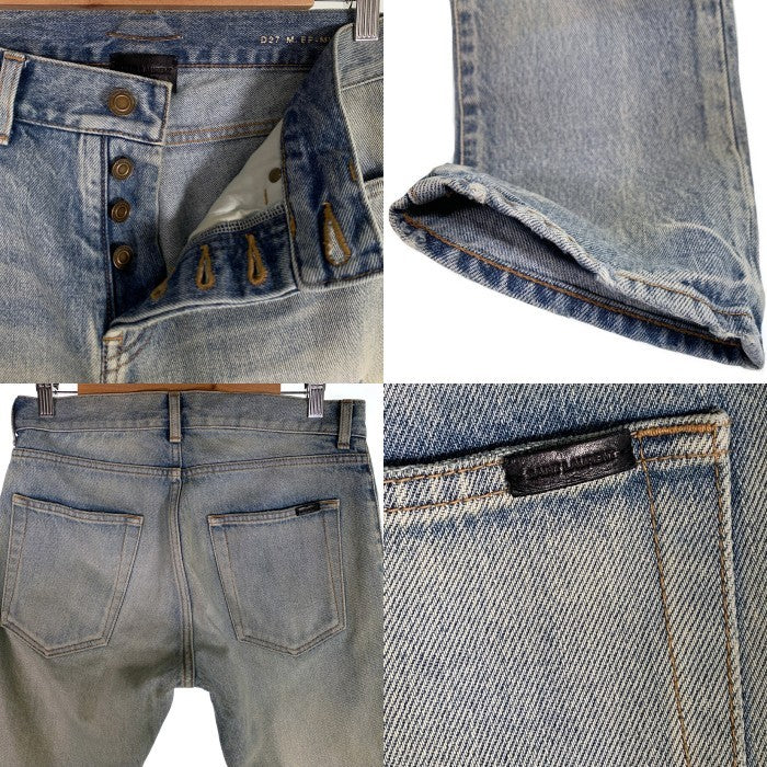 SAINT LAURENT PARIS サンローランパリ USED/ダメージ加工 テーパード