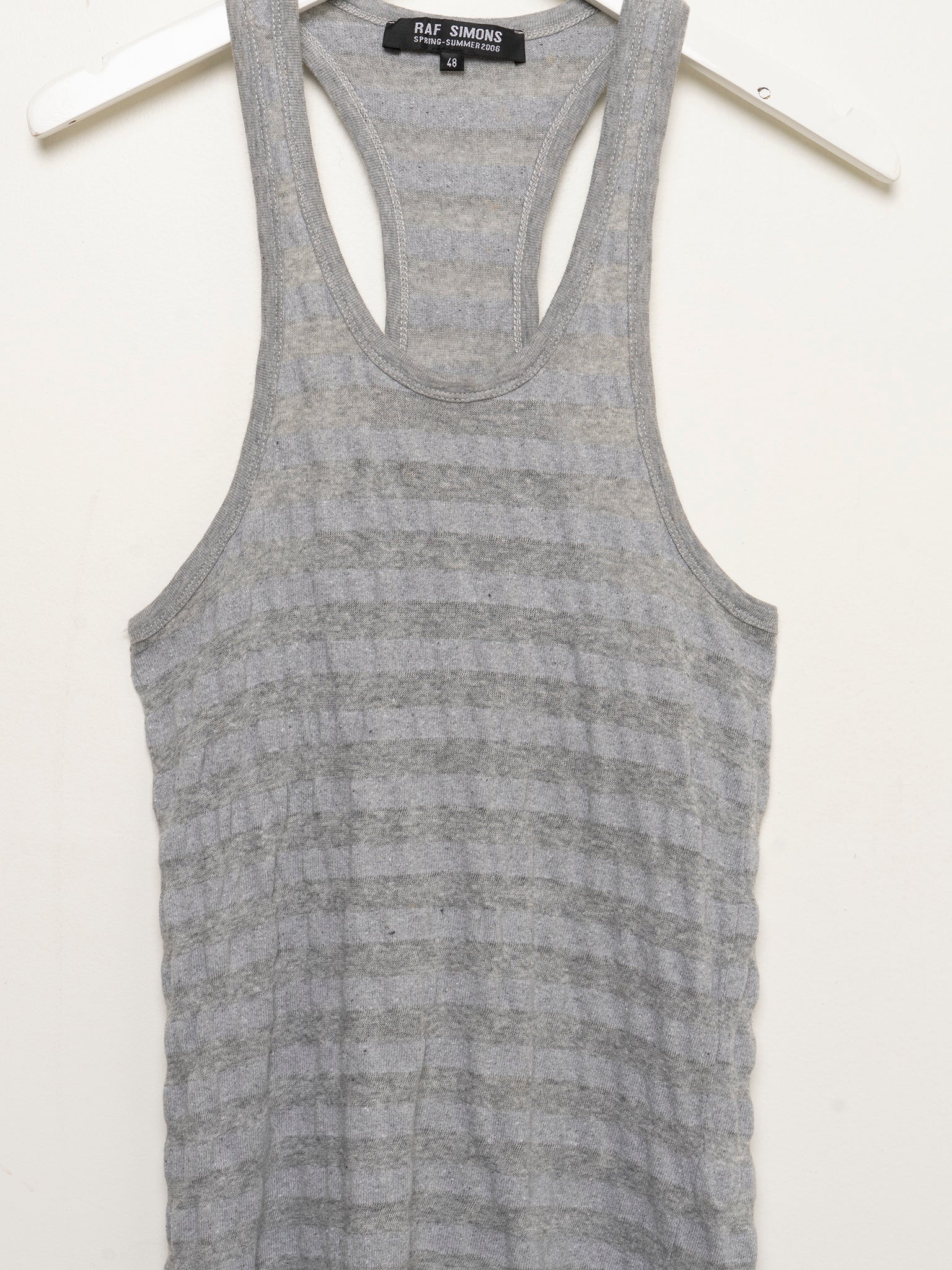 Buy Raf Simons Textured Tank Top Online at Groupie