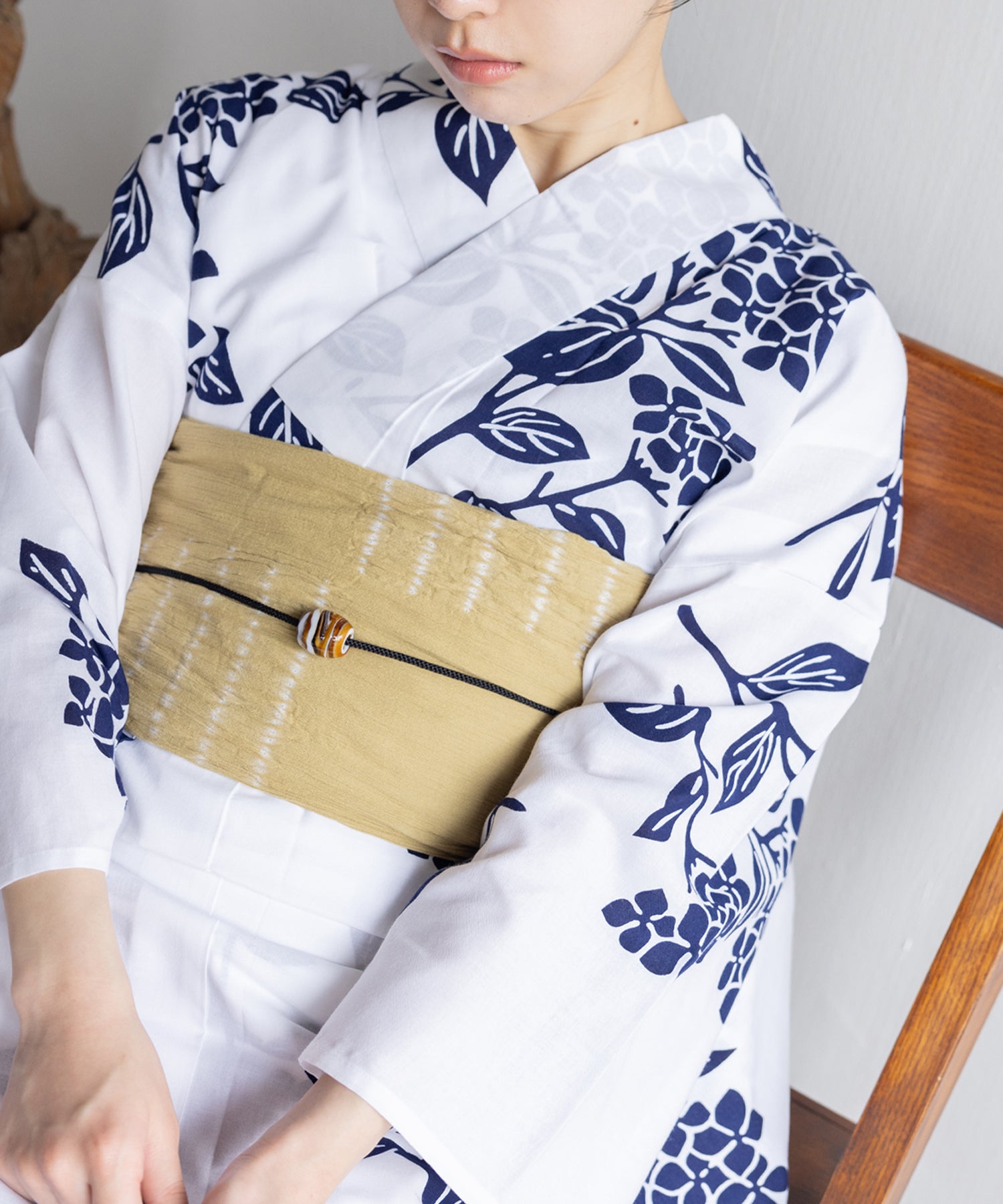 二橋染工場】注染こだわり浴衣2点セット by yukatakan grace – ゆかた