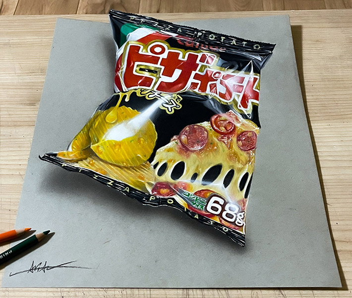 ポテトチップスを写した1枚が？ まさかの事実に「天才」「ウソでしょ