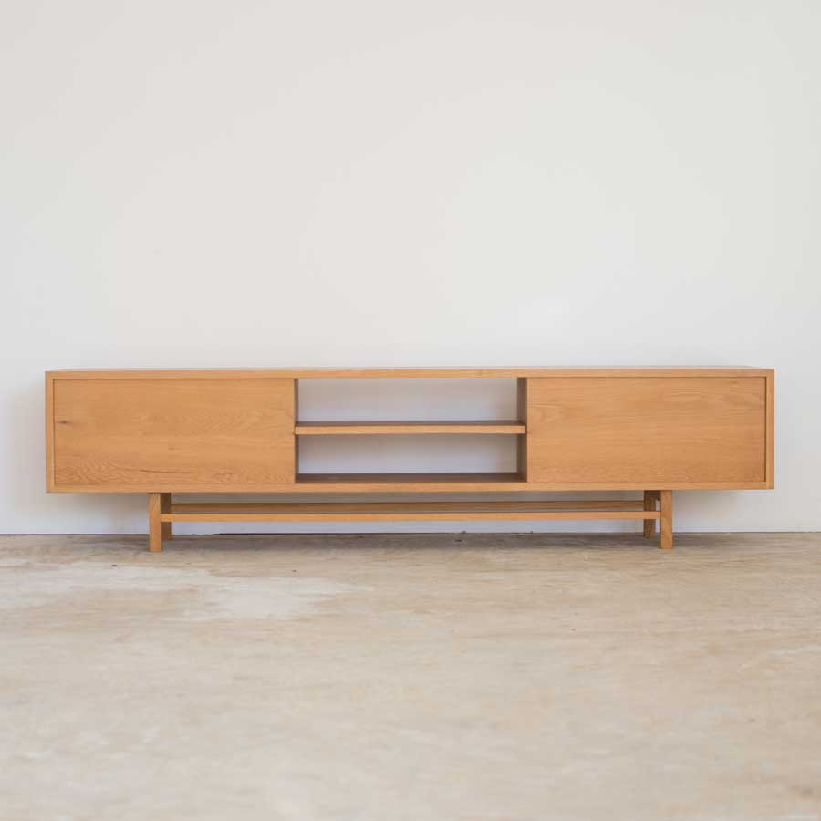 TV Board 1800 | オーク/ウォルナット無垢材 | 北欧家具 北欧