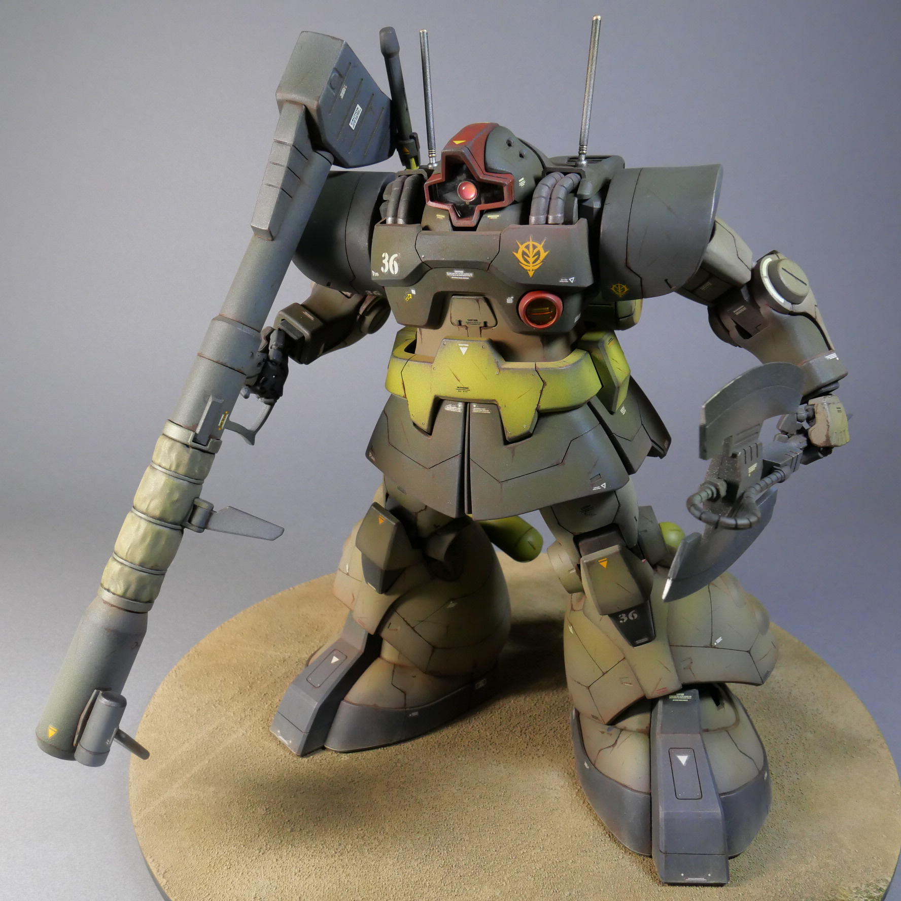 MS-09G DWADGE｜はっしーさんのガンプラ作品｜GUNSTA（ガンスタ）