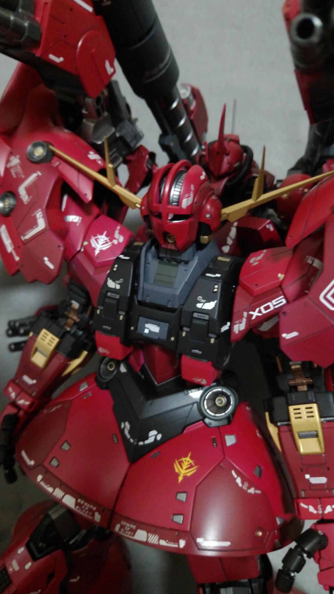 RGジオング改造 クリムゾンジオング｜しゆうさんのガンプラ作品