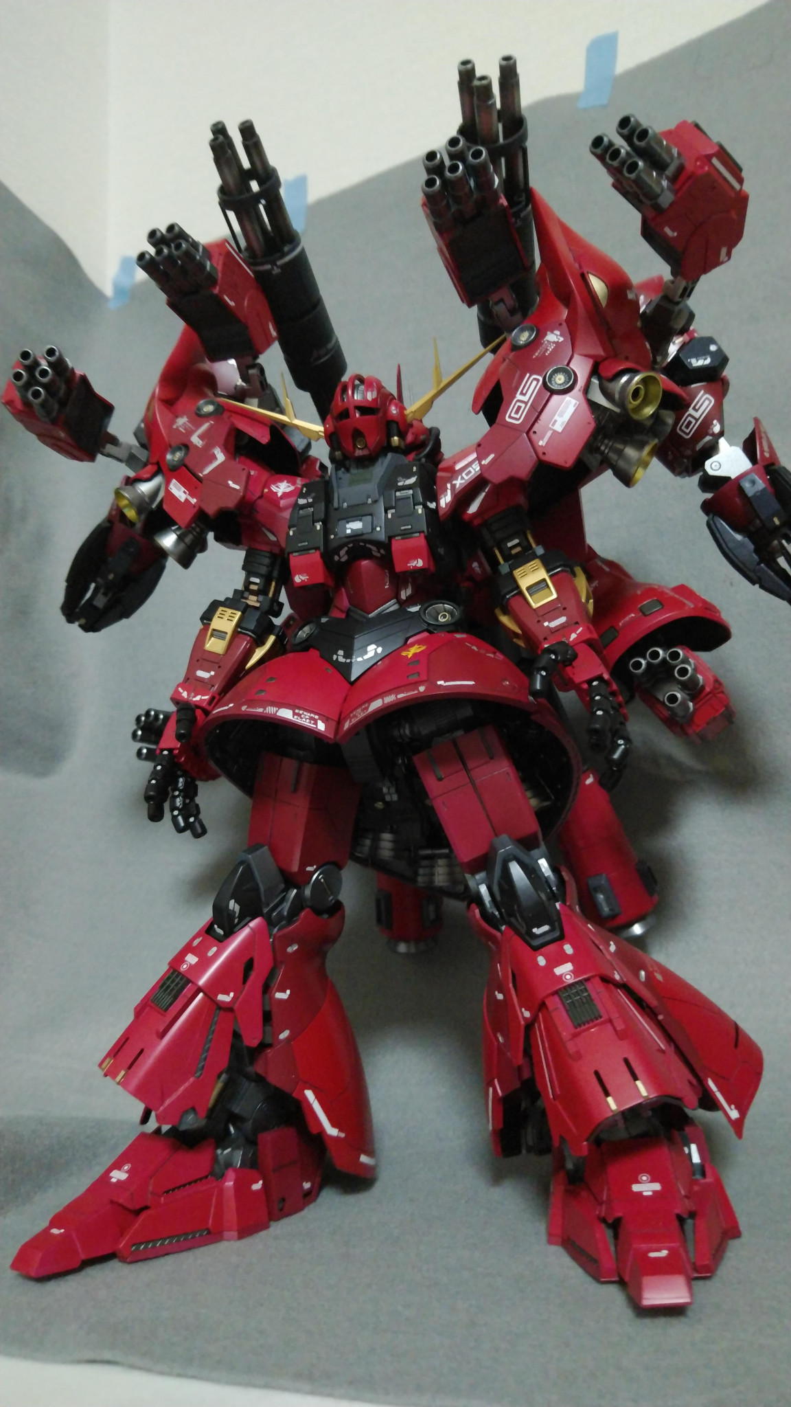 RGジオング改造 クリムゾンジオング｜しゆうさんのガンプラ作品