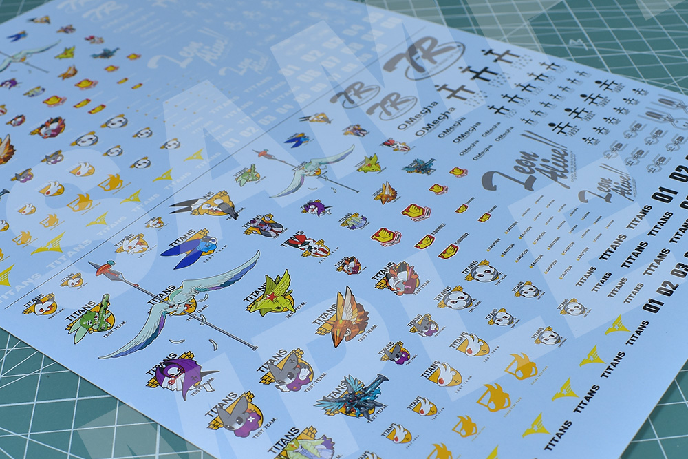 ガンダムデカールDX09 ADOVANCE OF Zシリーズ用 レビュー | ガンダム